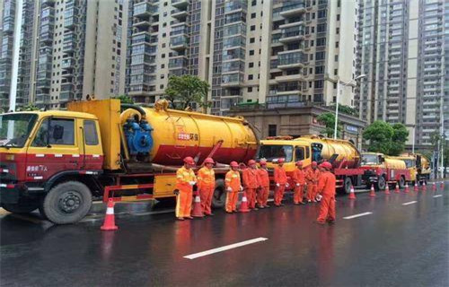 绥江市政管道清淤